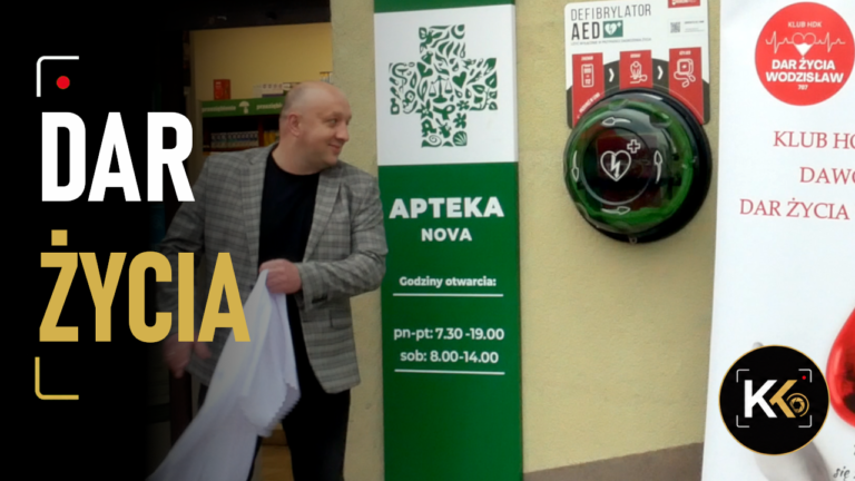 Defibrylator AED w Wodzisławiu przy Aptece Nowa